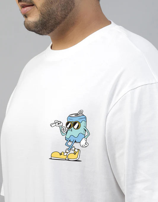 Stay Cool Back Graphic Plus Size Printed T-shirt