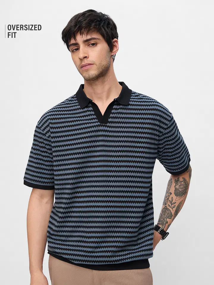 Jacquard Polo: Twilight