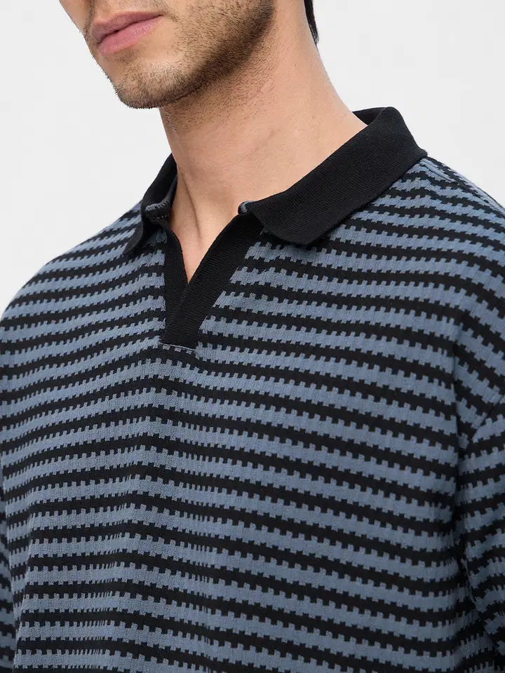 Jacquard Polo: Twilight