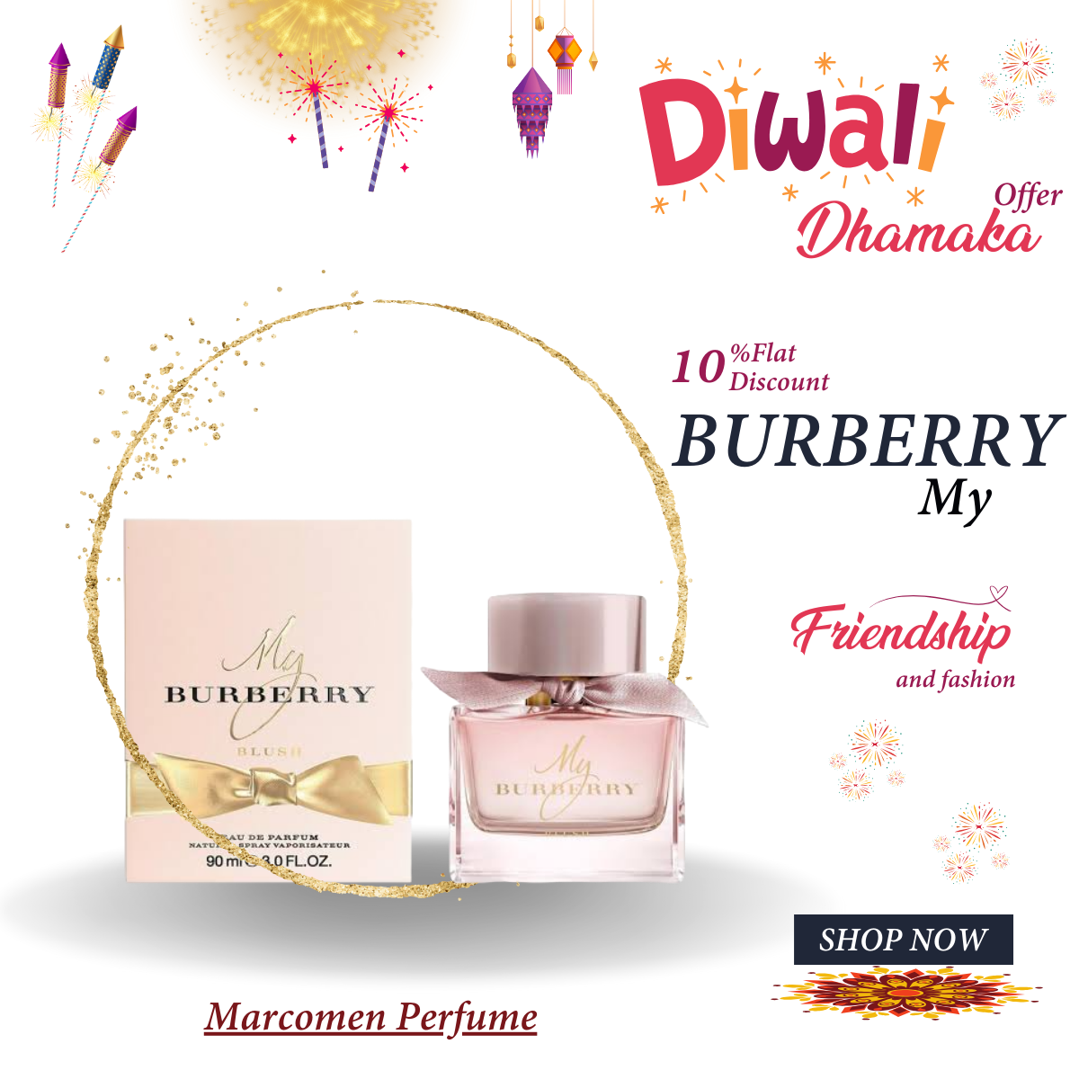 Burberry β My Burberry Blush EDP 90ml Women Retail Box LAPLAGE