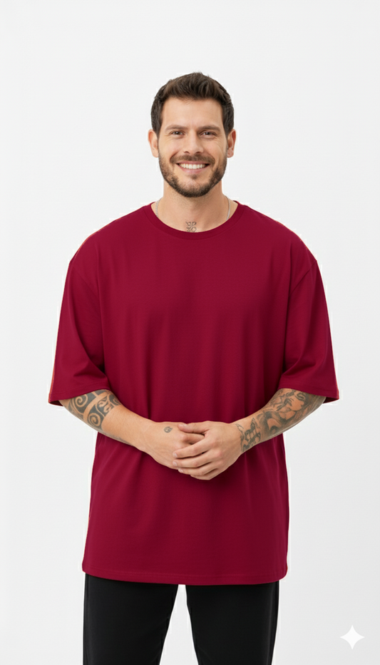 OVERSIZE WINE T-SHIRT