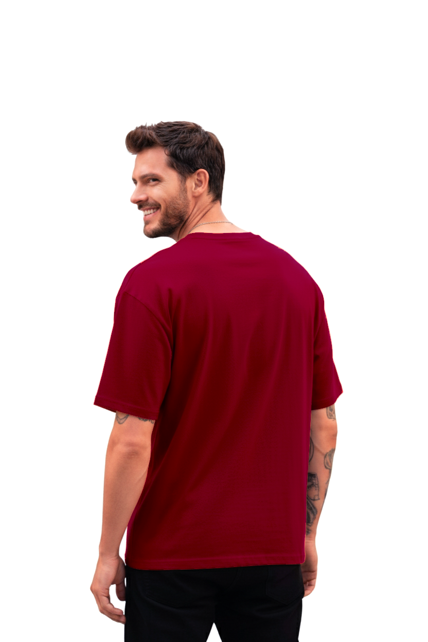 OVERSIZE WINE T-SHIRT