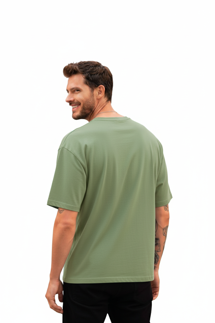OVERSIZE PISTA GREEN T-SHIRT