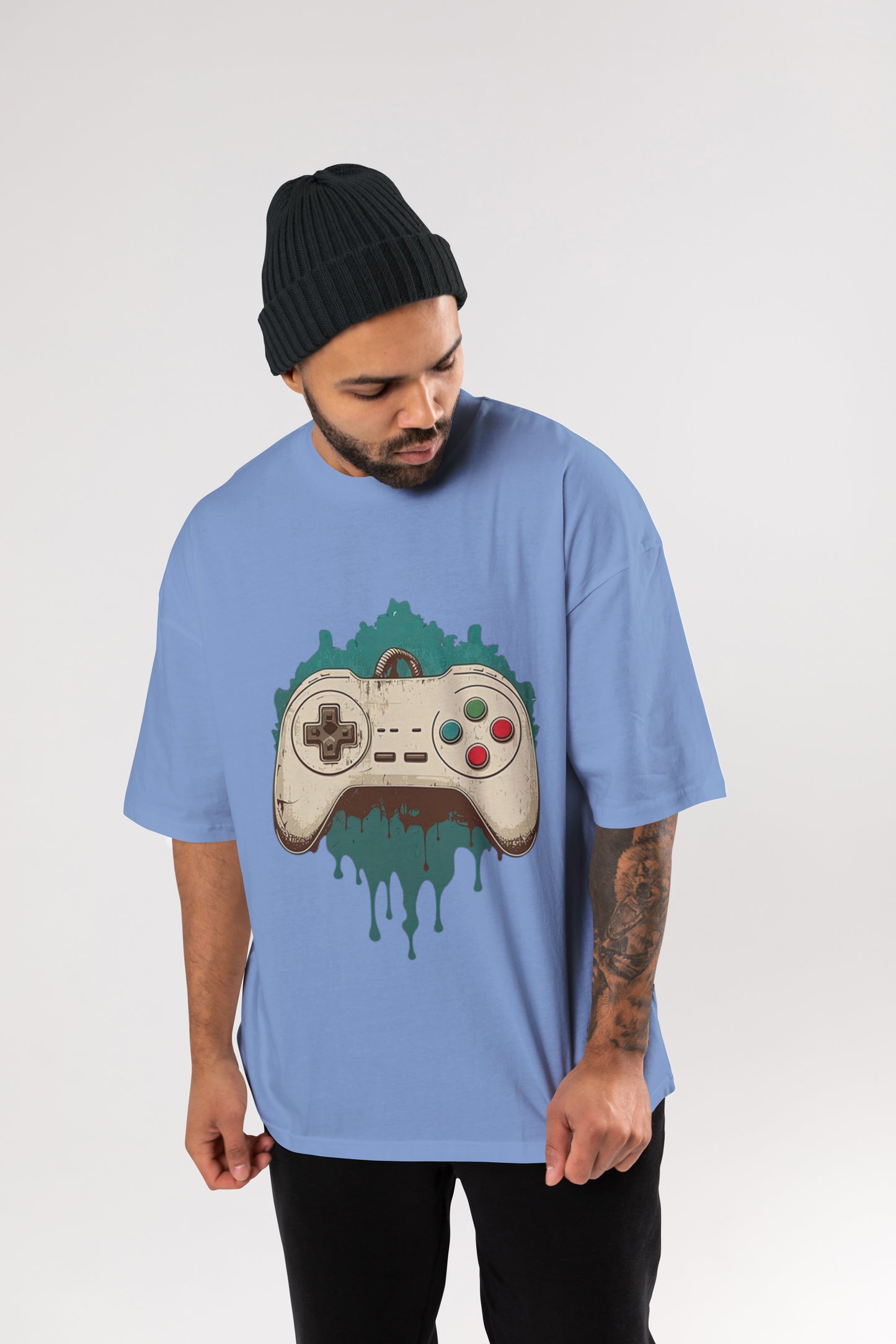 GAME ICEBLUE OVERSIZE T-SHIRT