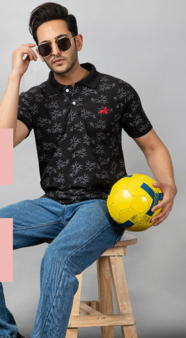Printedd Polo T-shirt