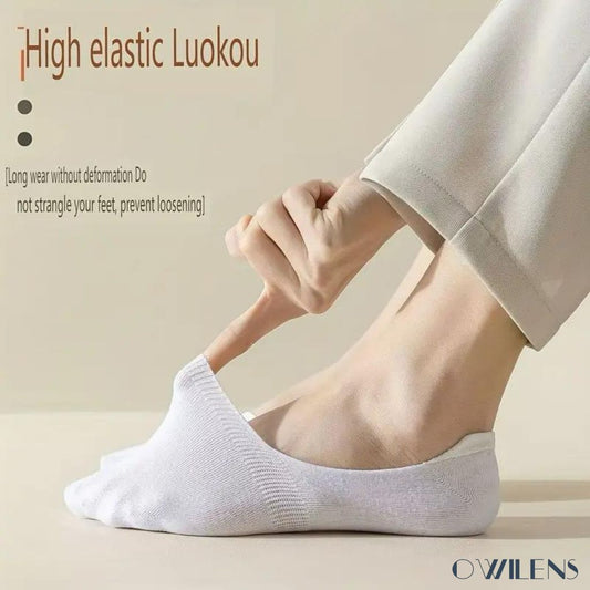 No Show Cotton Socks for Men & Women | Comfortable Daily Wear (Pack of 5)