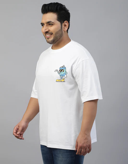 Stay Cool Back Graphic Plus Size Printed T-shirt