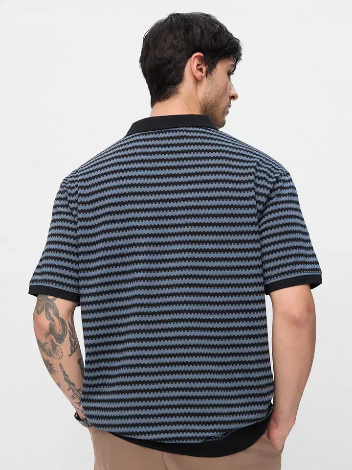 Jacquard Polo: Twilight