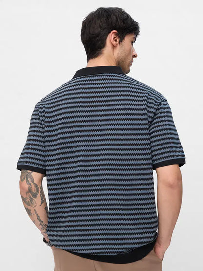 Jacquard Polo: Twilight