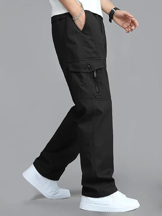 Men Cargo Pants With Breathable Durable Fabric
