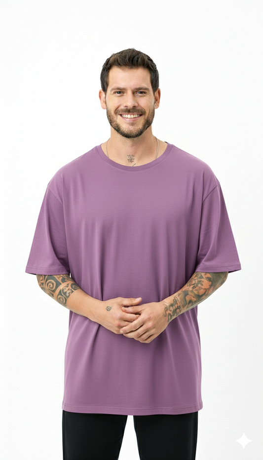 OVERSIZE LAVENDER T-SHIRT