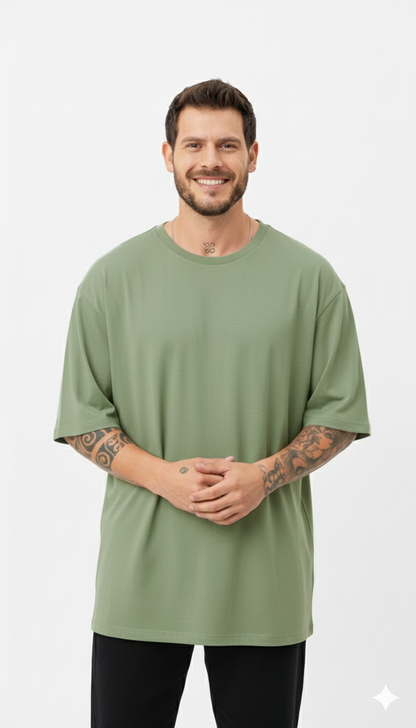 OVERSIZE PISTA GREEN T-SHIRT