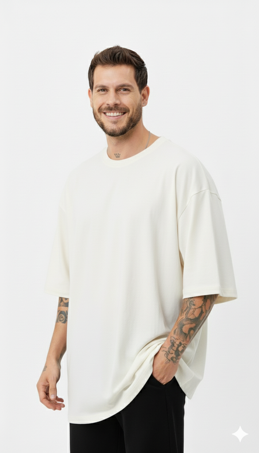 OVERSIZE OFF WHITE T-SHIRT