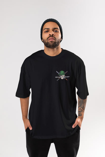 SAP BLACK OVERSIZE T-SHIRT