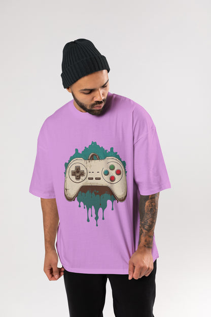 GAME LAVANDER OVERSIZE T-SHIRT