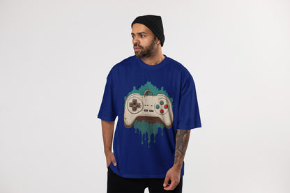 GAME WHITE OVERSIZE T-SHIRT