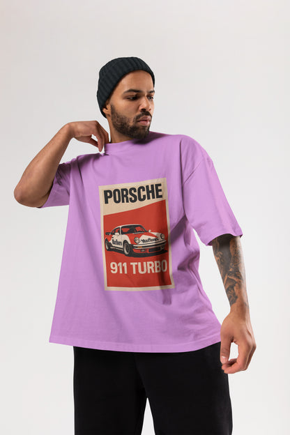 PORSCHE LAVEBDER OVERSIZE T-SHIRT