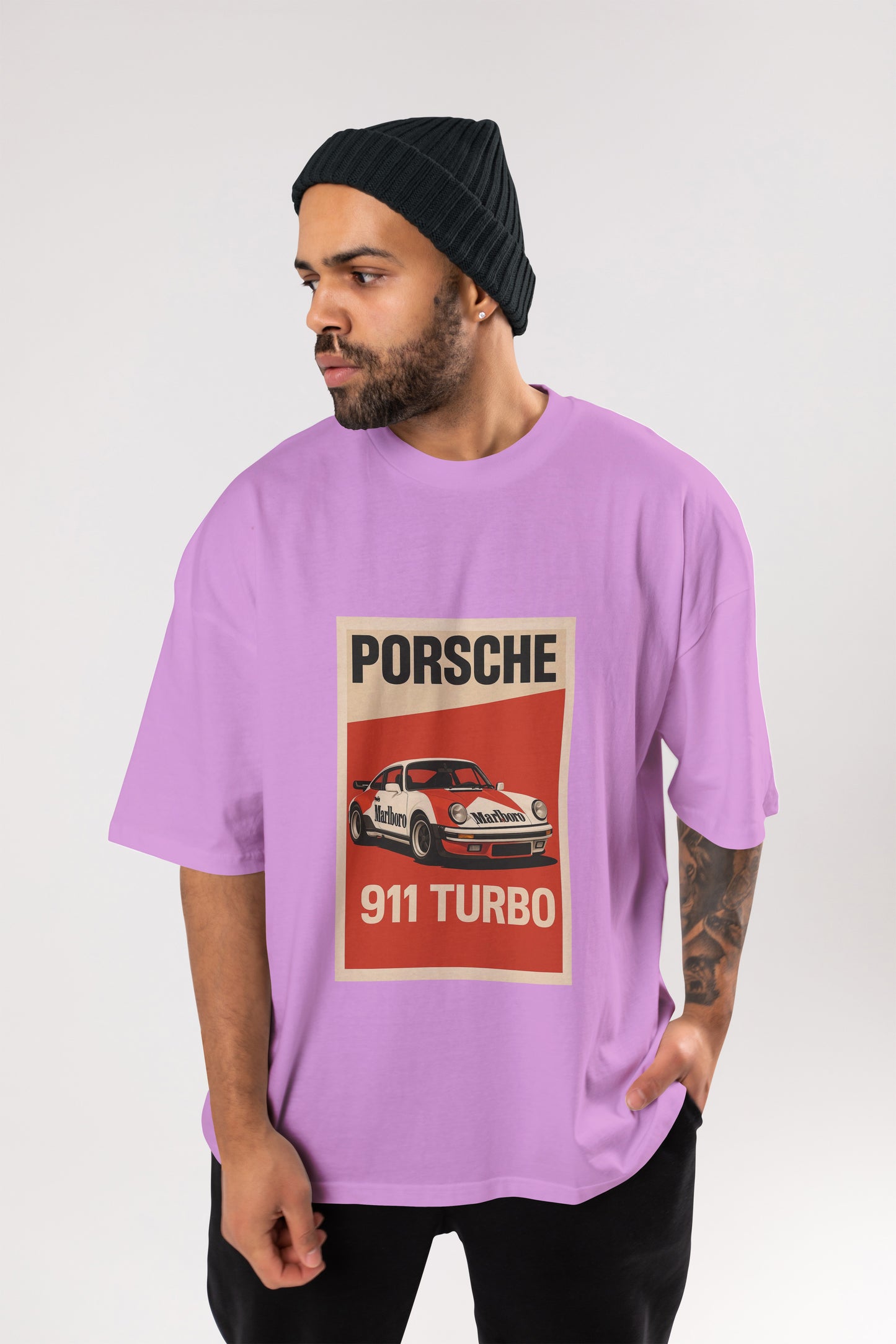 PORSCHE LAVEBDER OVERSIZE T-SHIRT