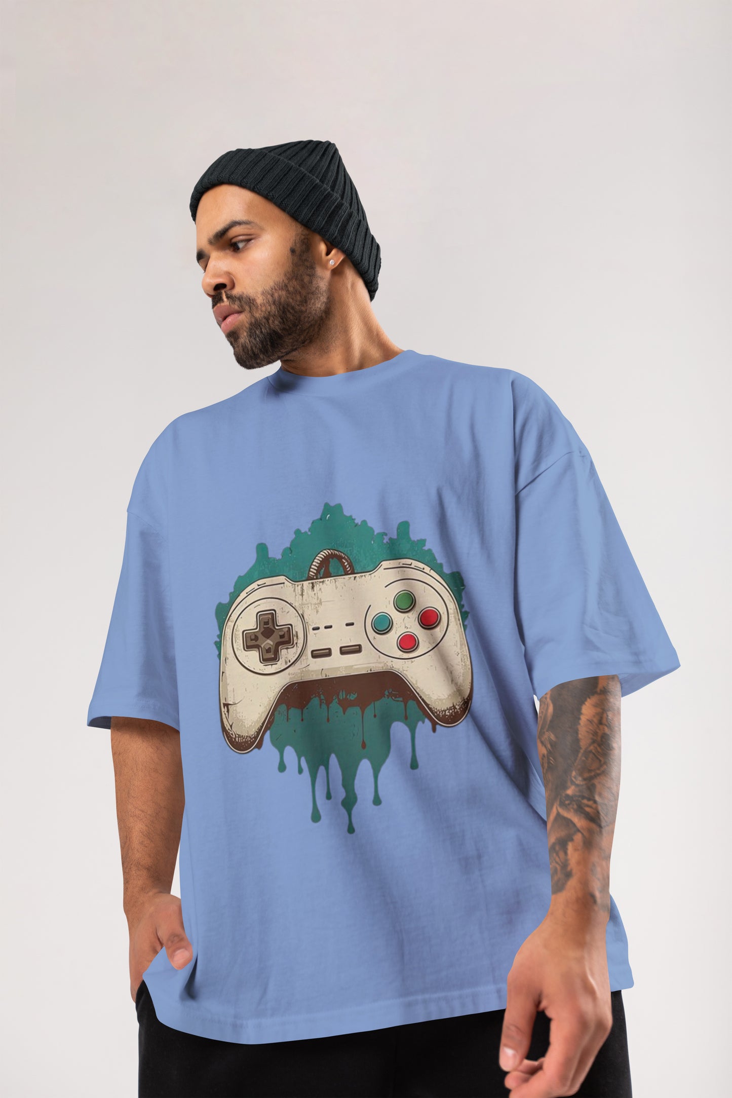 GAME ICEBLUE OVERSIZE T-SHIRT