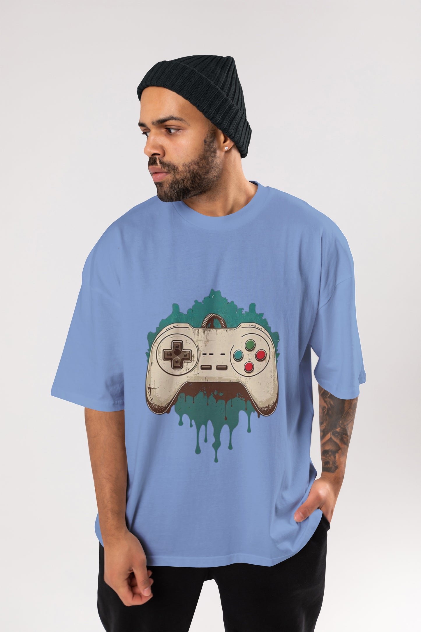 GAME ICEBLUE OVERSIZE T-SHIRT