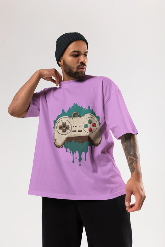 GAME LAVANDER OVERSIZE T-SHIRT