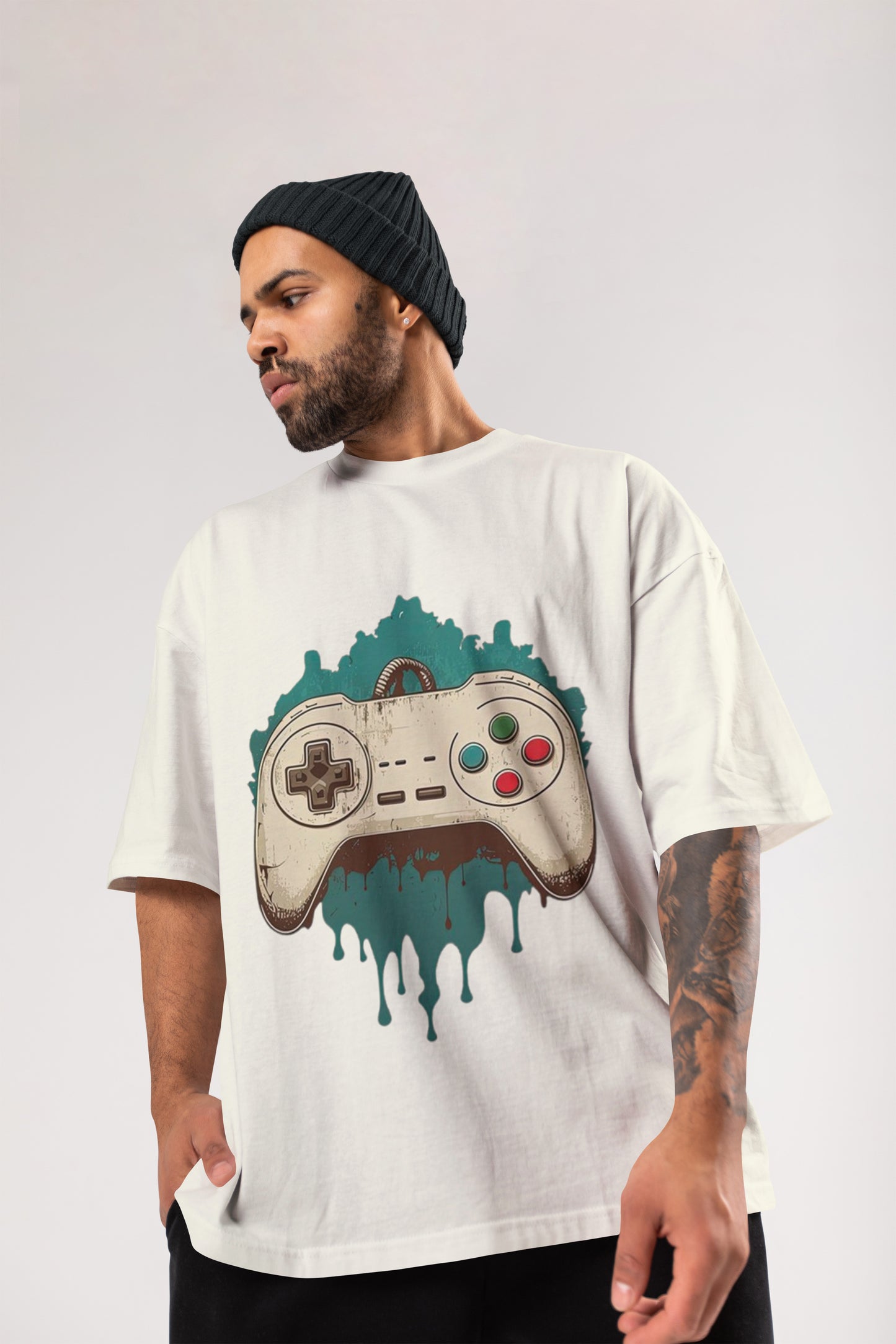 GAME OFFWHITE OVERSIZE T-SHIRT