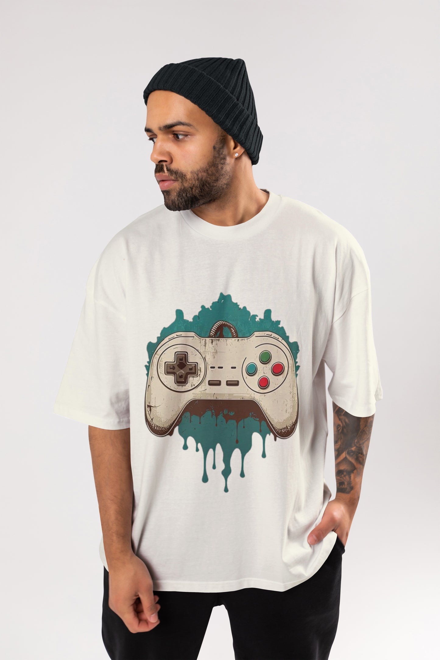 GAME OFFWHITE OVERSIZE T-SHIRT