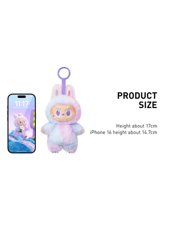 Pack Of 3 Set - Blind Box - Official Authentic Barcoded Pop Mart Labubu Plush – Limited-Edition Fuzzy Bunny‑Eared Monster - Big Into Energy Collection