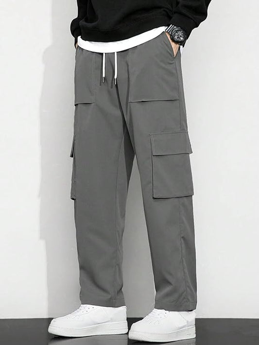 Men Cargo Pants 100% Cotton
