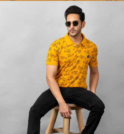 Printedd Polo T-shirt