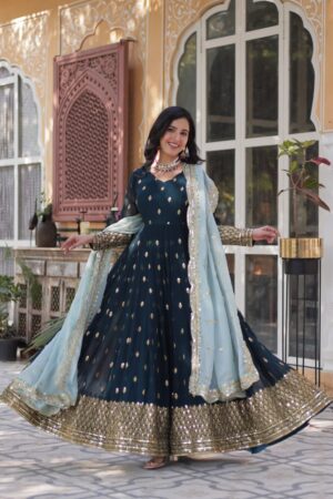 Rama Designer Readymade Gown